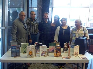 (left) Stephen Gill, Abid, Mike VanDyke, Sarita VanDyke, Monika Spolia, Sarla Gill