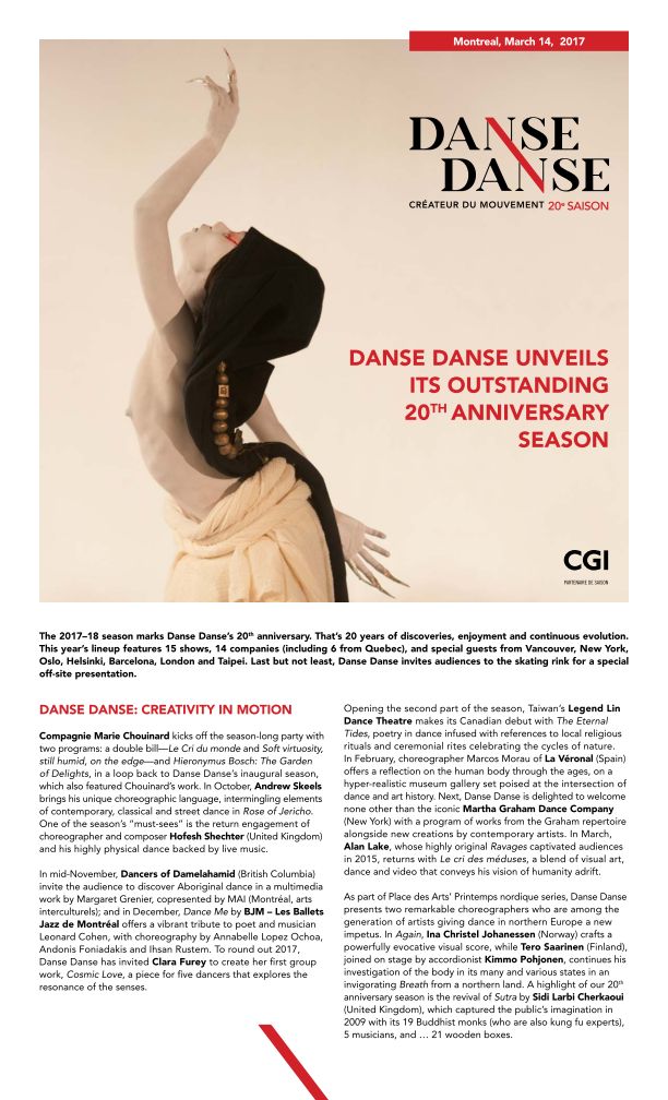 2017 - 18 Danse Danse Season (1 of 3)