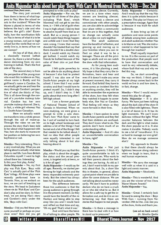Bharat Times November 2017 - page 10
