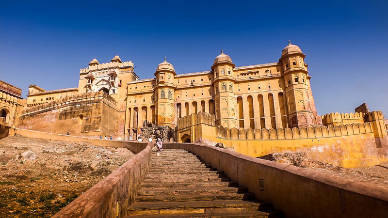 Amber fort, Photo by PIVISO, Public Domain - 5 Day Travel to Rajasthan – The Noteworthy Land of Kings in India by Rohit Agarwal